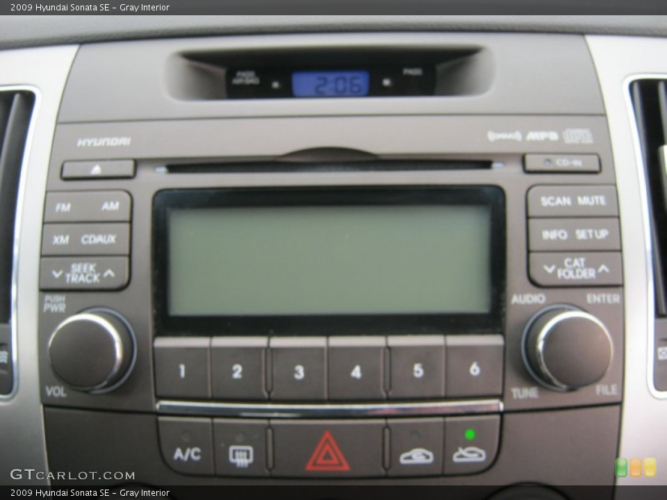 Gray Interior Audio System for the 2009 Hyundai Sonata SE #62816869