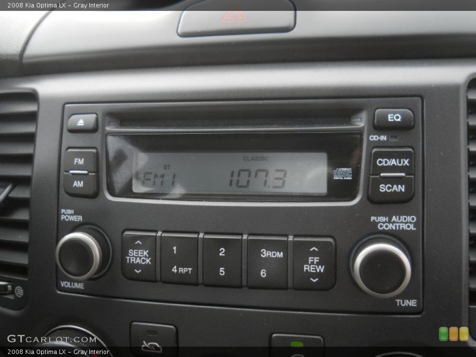Gray Interior Audio System for the 2008 Kia Optima LX #62819497