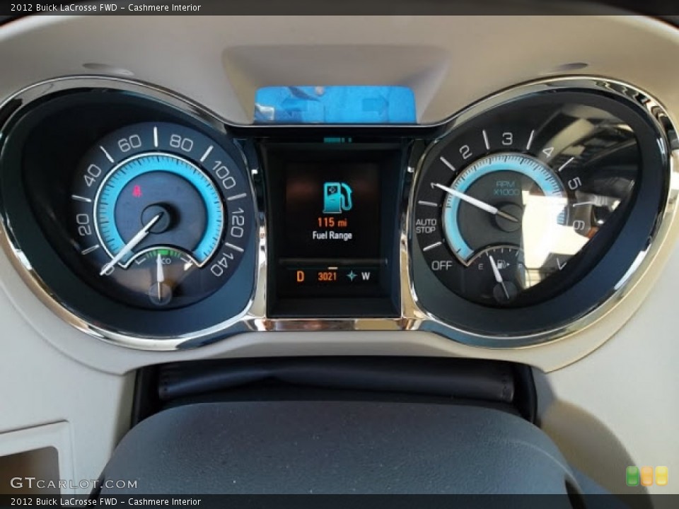 Cashmere Interior Gauges for the 2012 Buick LaCrosse FWD #62819665