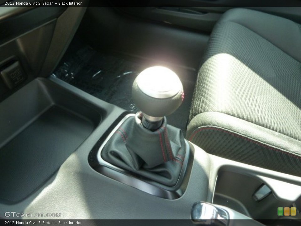 Black Interior Transmission for the 2012 Honda Civic Si Sedan #62824411