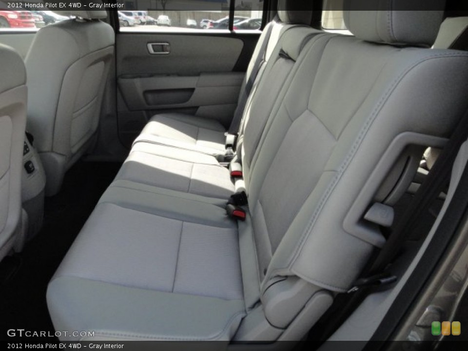 Gray Interior Rear Seat for the 2012 Honda Pilot EX 4WD #62824519