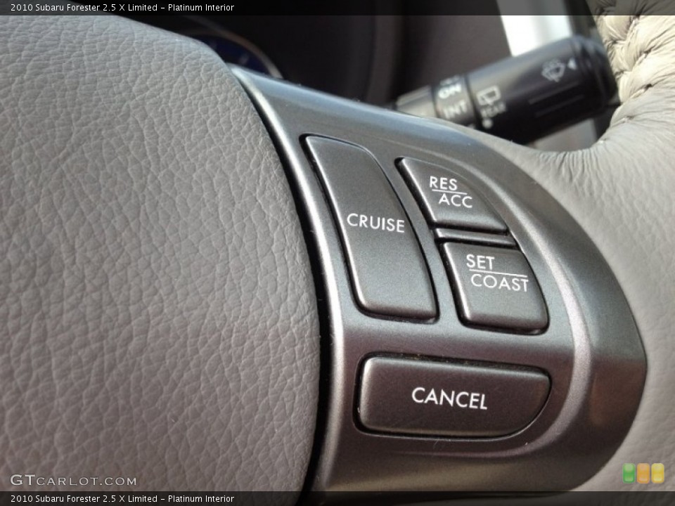 Platinum Interior Controls for the 2010 Subaru Forester 2.5 X Limited #62827087