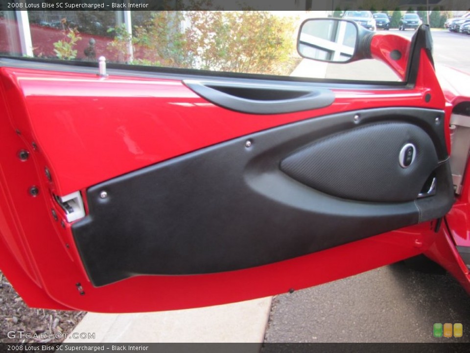 Black Interior Door Panel for the 2008 Lotus Elise SC Supercharged #62827897