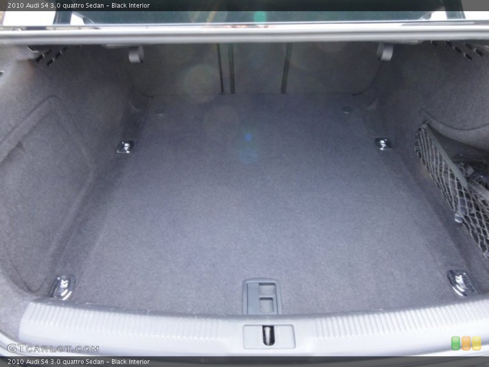 Black Interior Trunk for the 2010 Audi S4 3.0 quattro Sedan #62828374