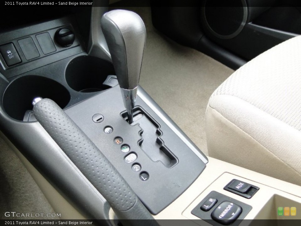 Sand Beige Interior Transmission for the 2011 Toyota RAV4 Limited #62828494