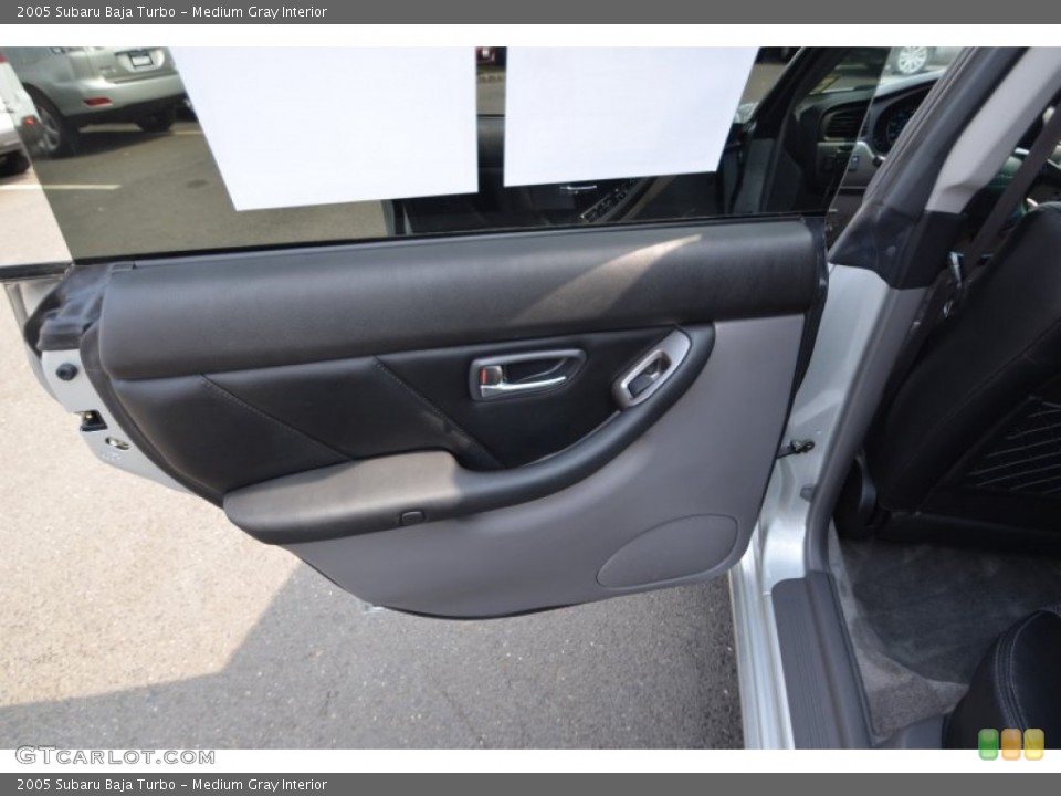 Medium Gray Interior Door Panel for the 2005 Subaru Baja Turbo #62832178