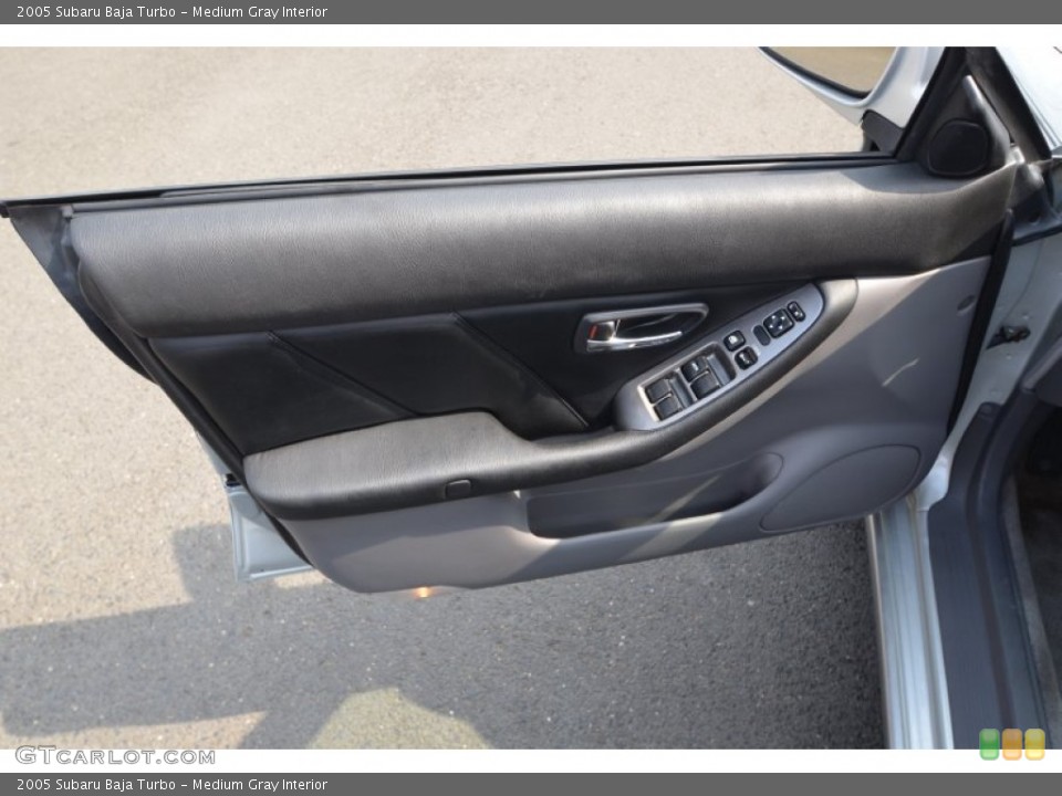 Medium Gray Interior Door Panel for the 2005 Subaru Baja Turbo #62832184