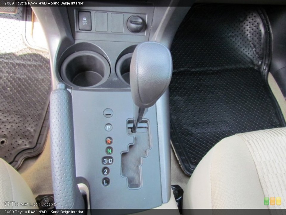 Sand Beige Interior Transmission for the 2009 Toyota RAV4 4WD #62835275