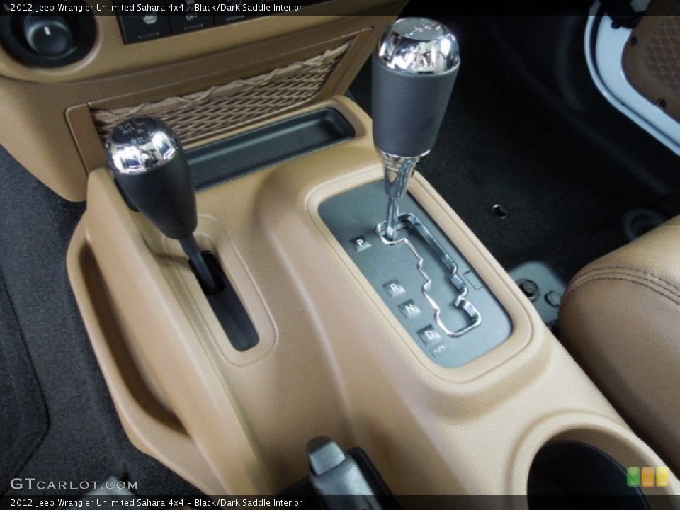 Black/Dark Saddle Interior Transmission for the 2012 Jeep Wrangler Unlimited Sahara 4x4 #62836911