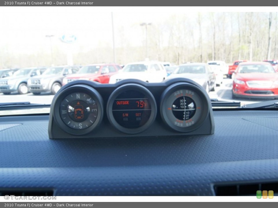 Dark Charcoal Interior Gauges for the 2010 Toyota FJ Cruiser 4WD #62837086