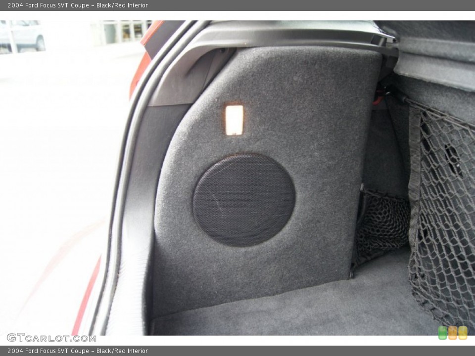 Black/Red Interior Audio System for the 2004 Ford Focus SVT Coupe #62838246