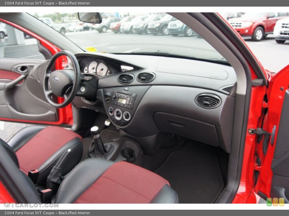 Black/Red Interior Dashboard for the 2004 Ford Focus SVT Coupe #62838264