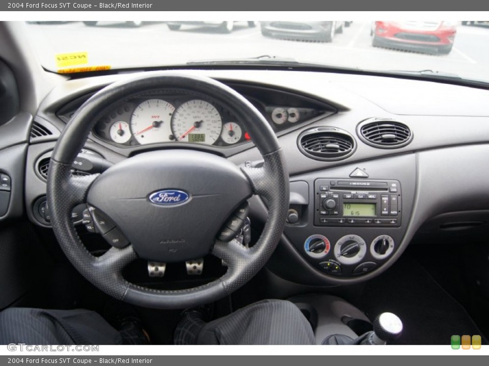 Black/Red Interior Dashboard for the 2004 Ford Focus SVT Coupe #62838336
