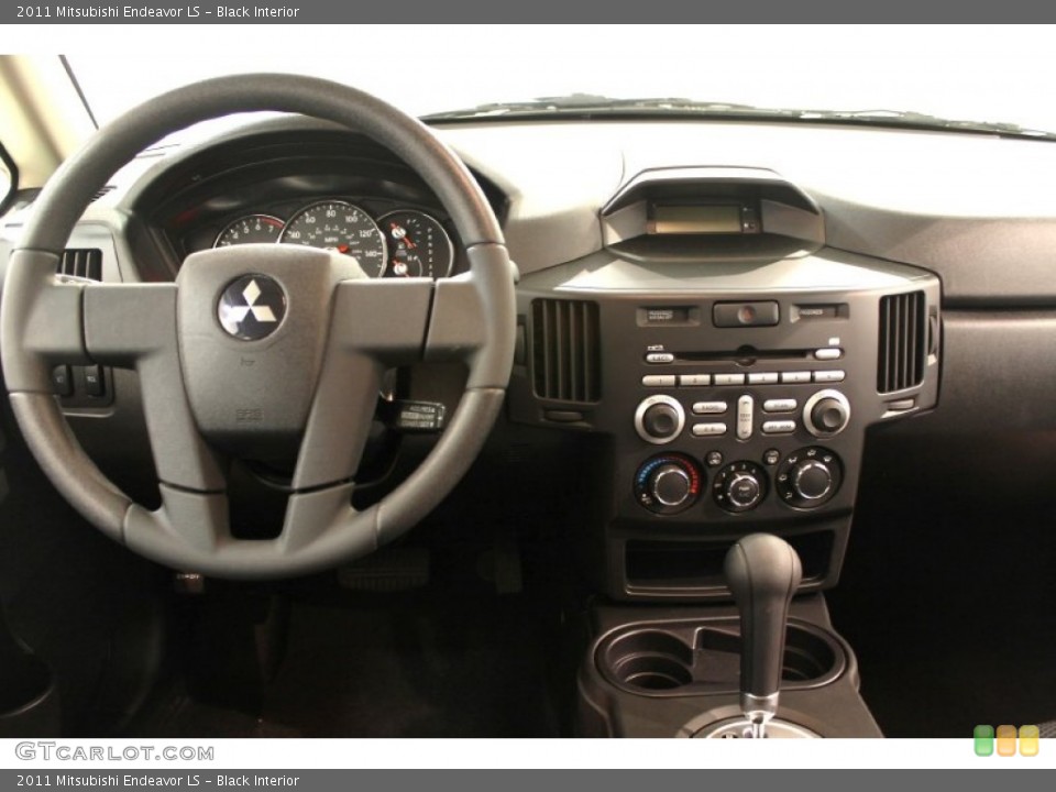 Black Interior Dashboard for the 2011 Mitsubishi Endeavor LS #62839023