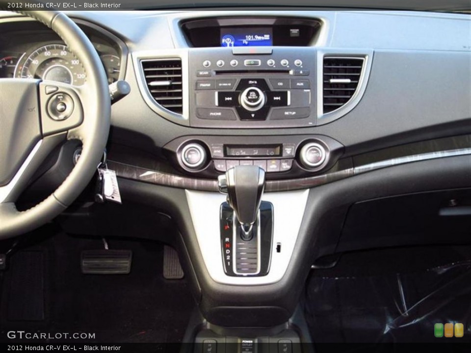 Black Interior Controls for the 2012 Honda CR-V EX-L #62842804
