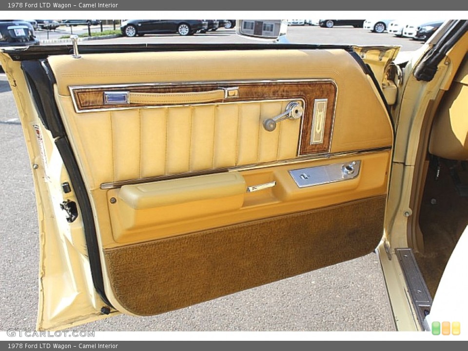 Camel Interior Door Panel for the 1978 Ford LTD Wagon #62843413