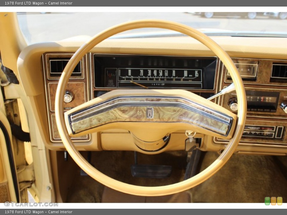 Camel Interior Steering Wheel for the 1978 Ford LTD Wagon #62843466