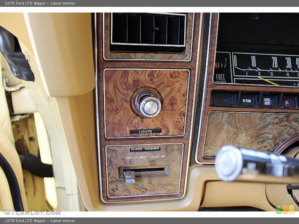 Camel Interior Controls for the 1978 Ford LTD Wagon #62843471