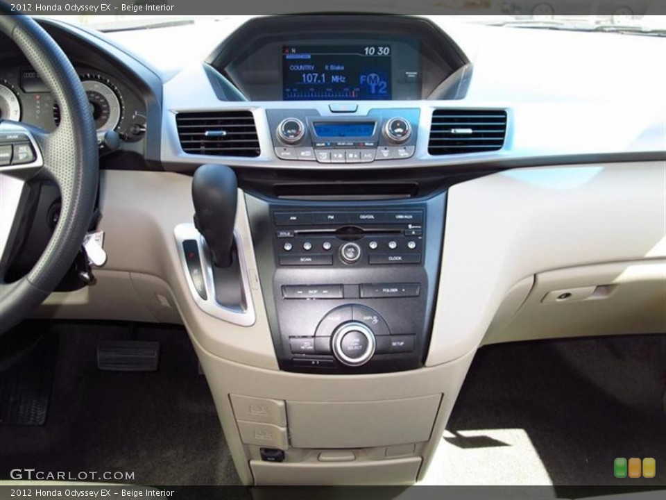 Beige Interior Controls for the 2012 Honda Odyssey EX #62843872