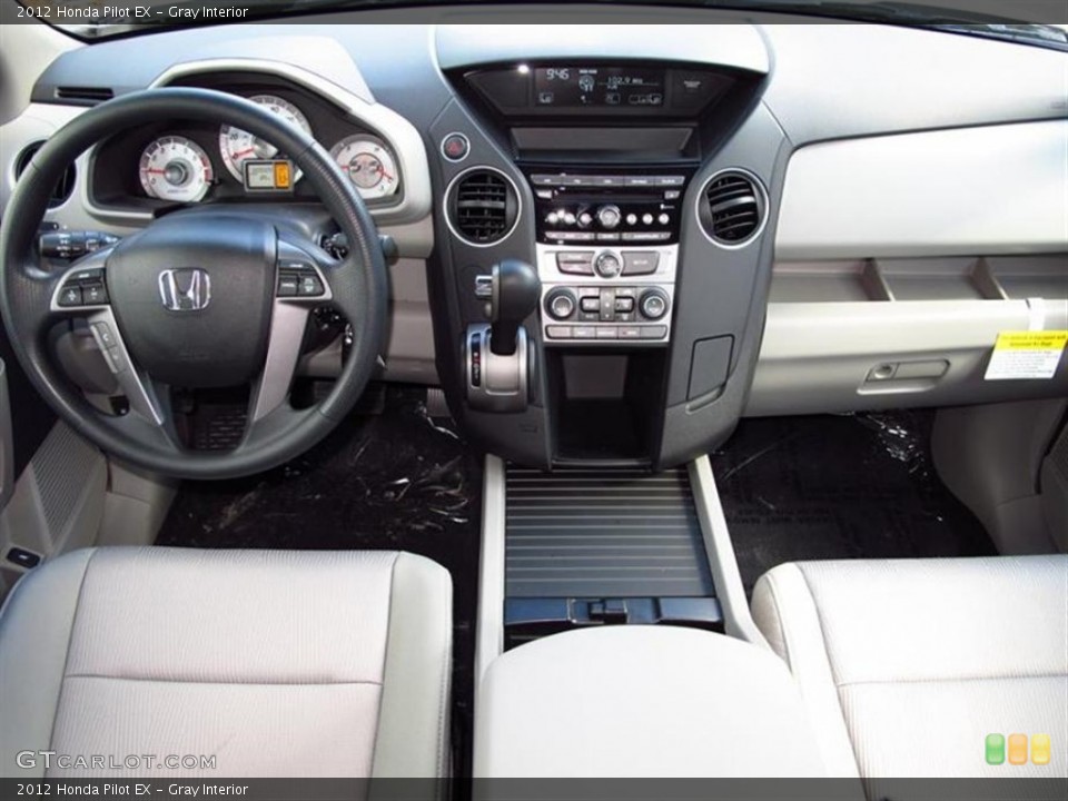 Gray Interior Dashboard for the 2012 Honda Pilot EX #62844730