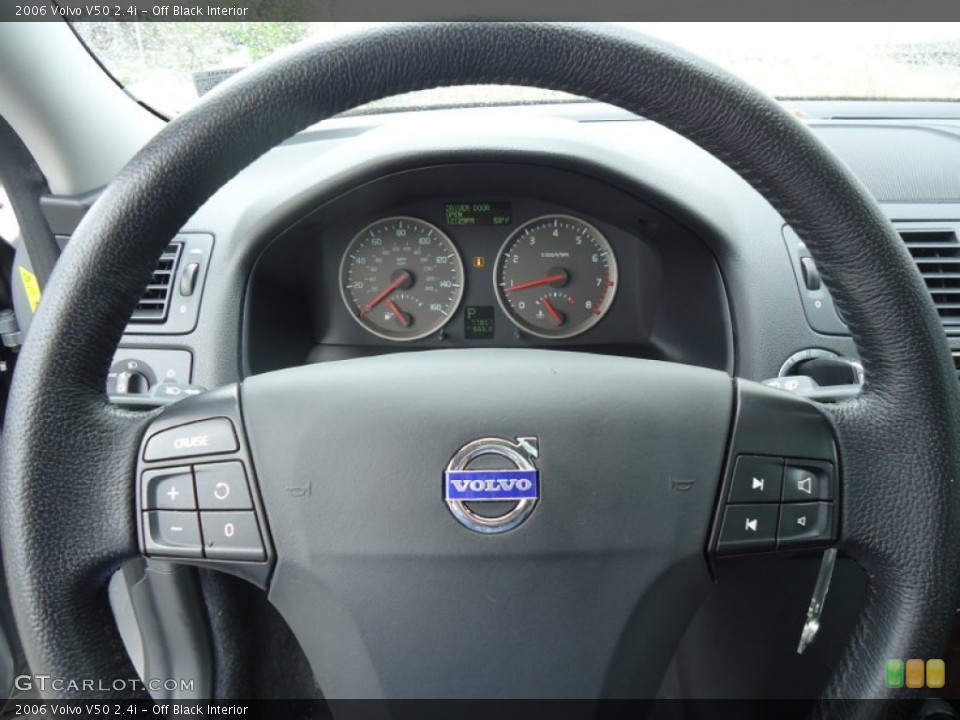 Off Black Interior Steering Wheel for the 2006 Volvo V50 2.4i #62845528