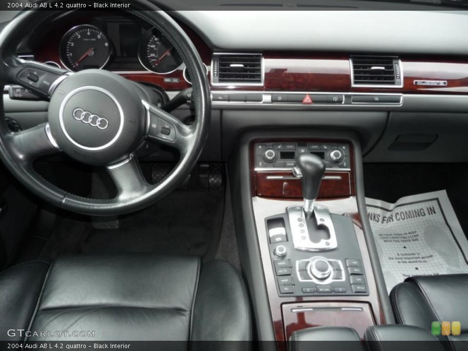 Black Interior Dashboard for the 2004 Audi A8 L 4.2 quattro #62851147