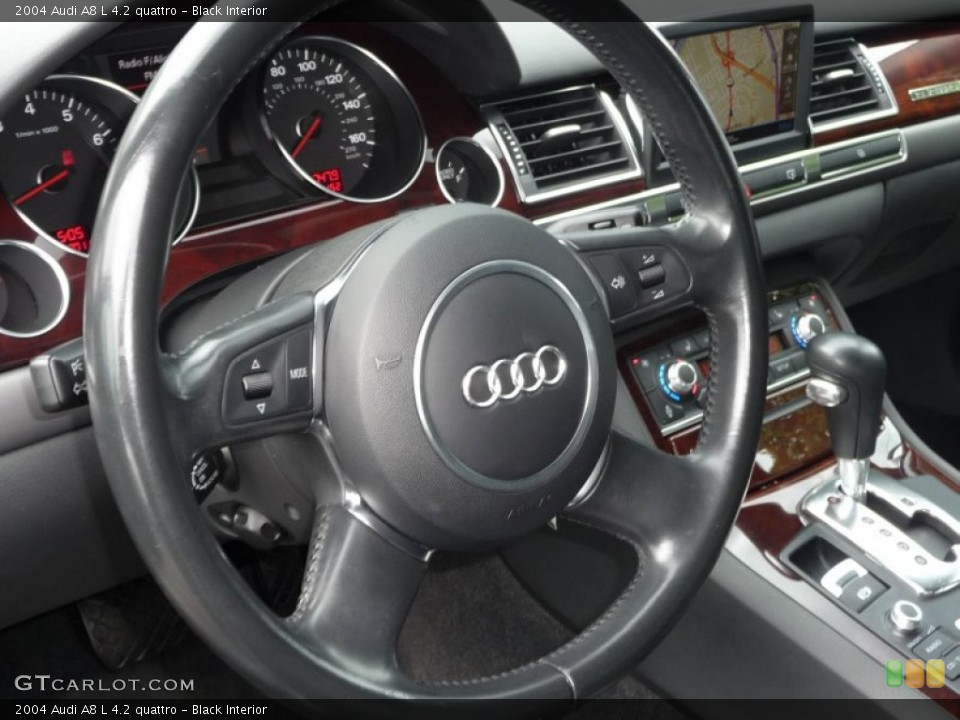 Black Interior Steering Wheel For The 2004 Audi A8 L 4 2
