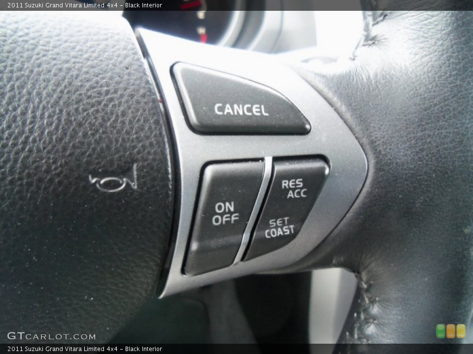 Black Interior Controls for the 2011 Suzuki Grand Vitara Limited 4x4 #62852692