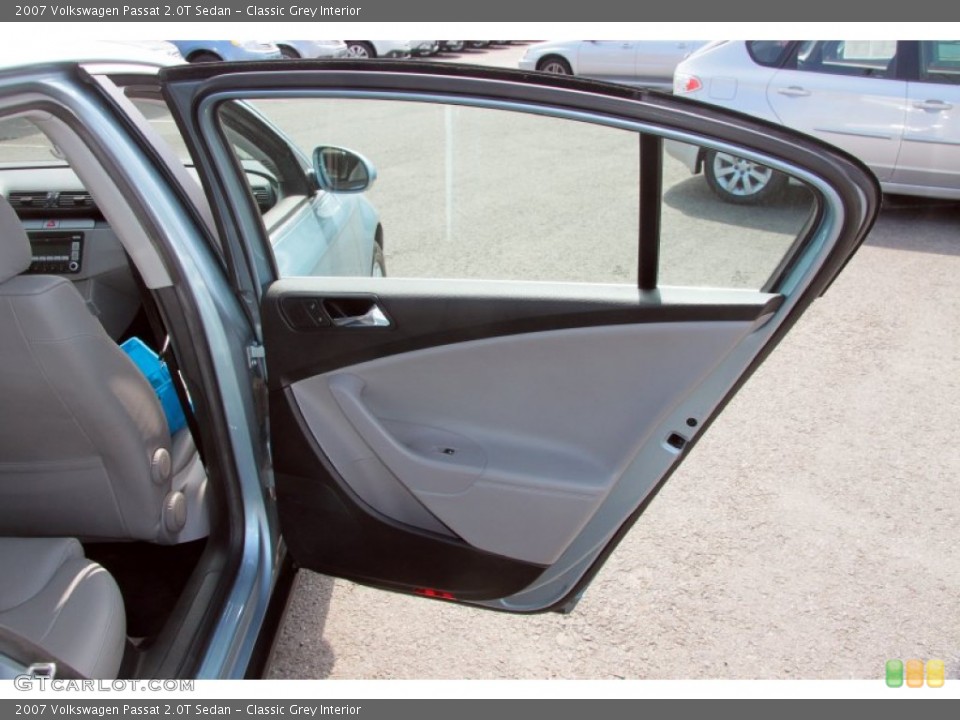 Classic Grey Interior Door Panel for the 2007 Volkswagen Passat 2.0T Sedan #62854732
