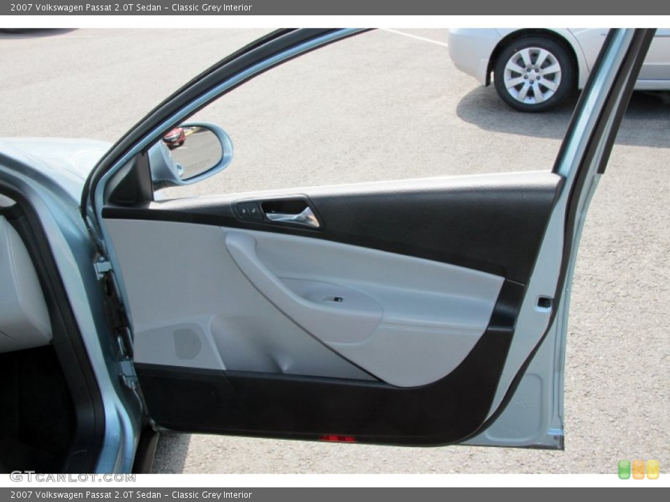 Classic Grey Interior Door Panel for the 2007 Volkswagen Passat 2.0T Sedan #62854741