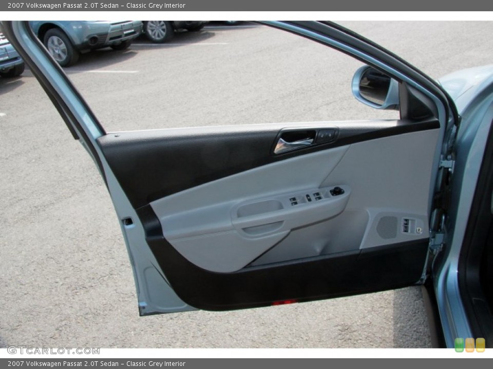 Classic Grey Interior Door Panel for the 2007 Volkswagen Passat 2.0T Sedan #62854862
