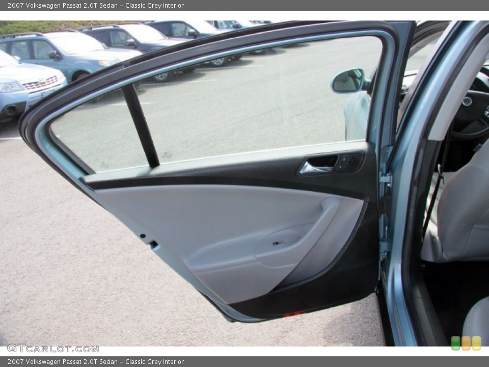 Classic Grey Interior Door Panel for the 2007 Volkswagen Passat 2.0T Sedan #62854867
