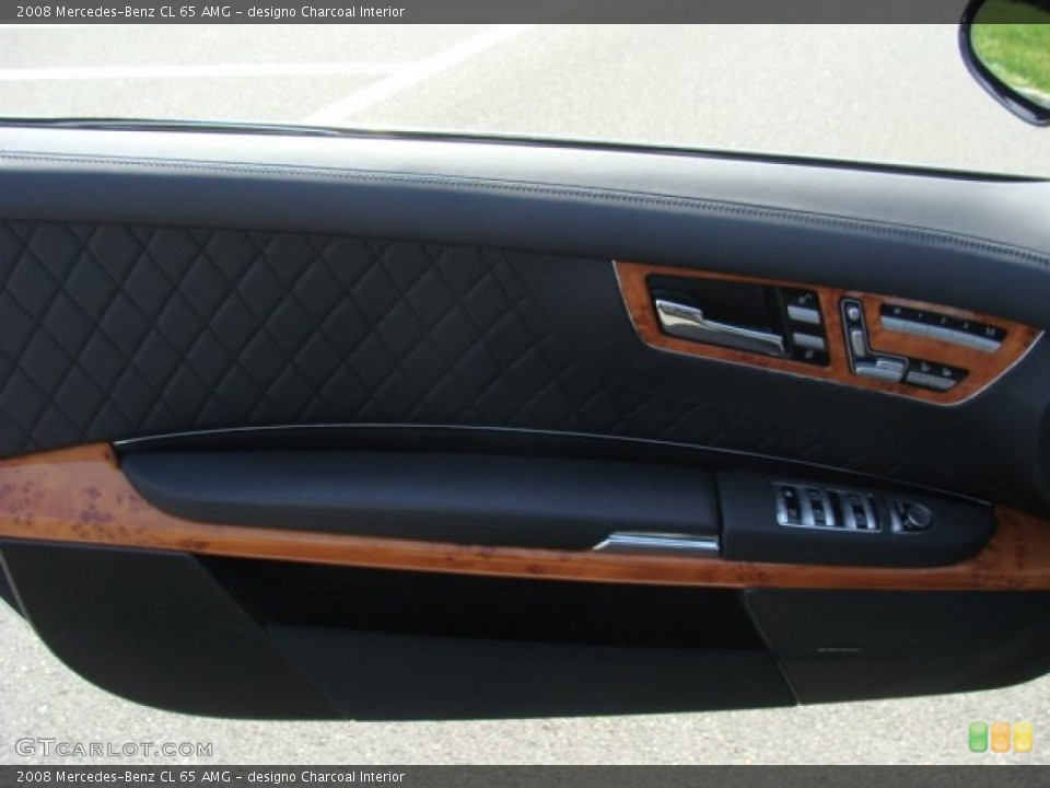 designo Charcoal Interior Door Panel for the 2008 Mercedes-Benz CL 65 AMG #62854909