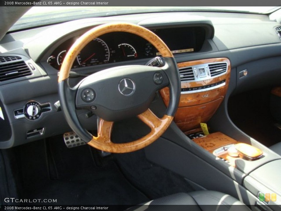 designo Charcoal Interior Dashboard for the 2008 Mercedes-Benz CL 65 AMG #62854924