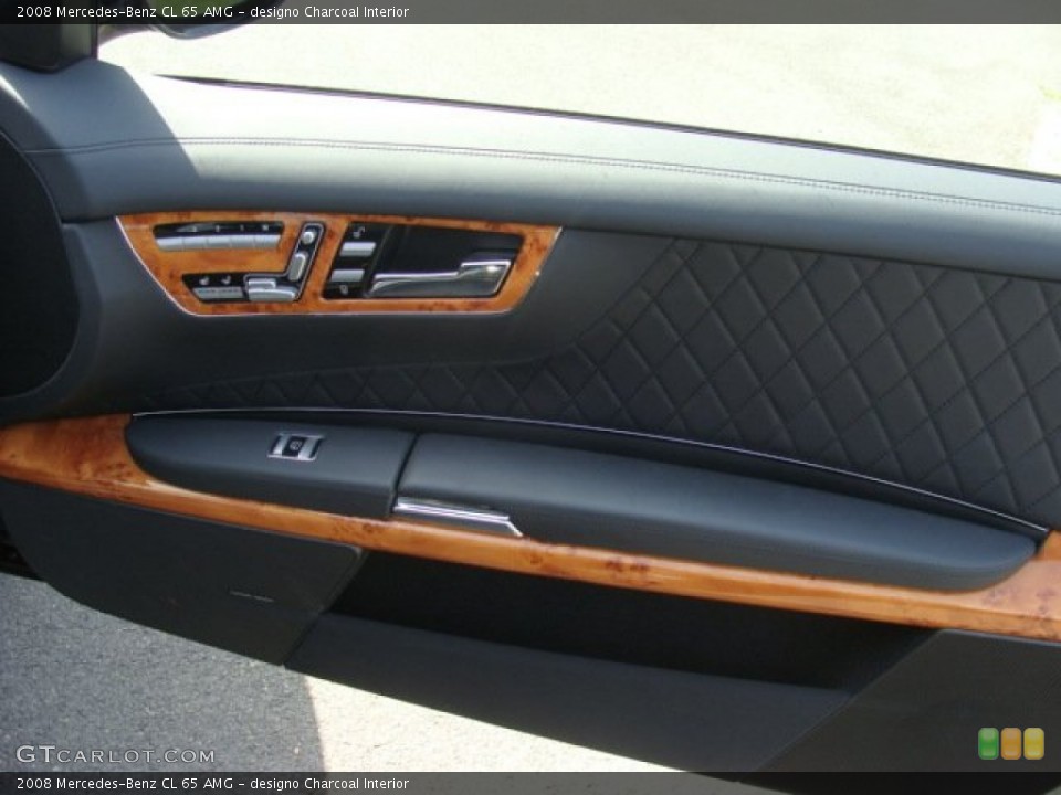 designo Charcoal Interior Door Panel for the 2008 Mercedes-Benz CL 65 AMG #62855019
