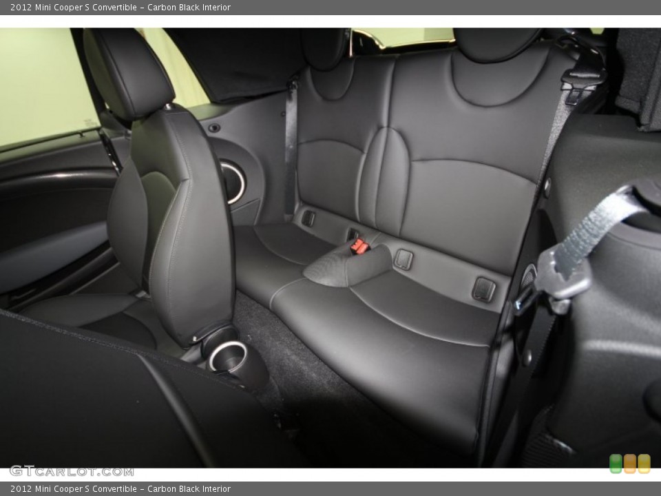 Carbon Black Interior Photo for the 2012 Mini Cooper S Convertible #62855683