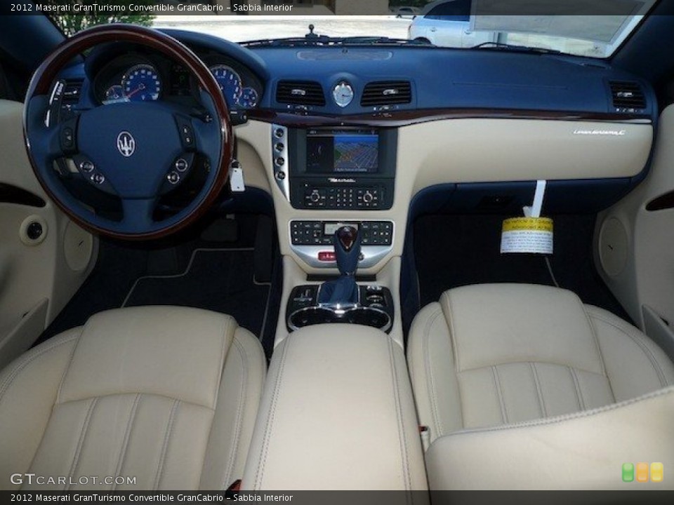 Sabbia Interior Dashboard for the 2012 Maserati GranTurismo Convertible GranCabrio #62855981