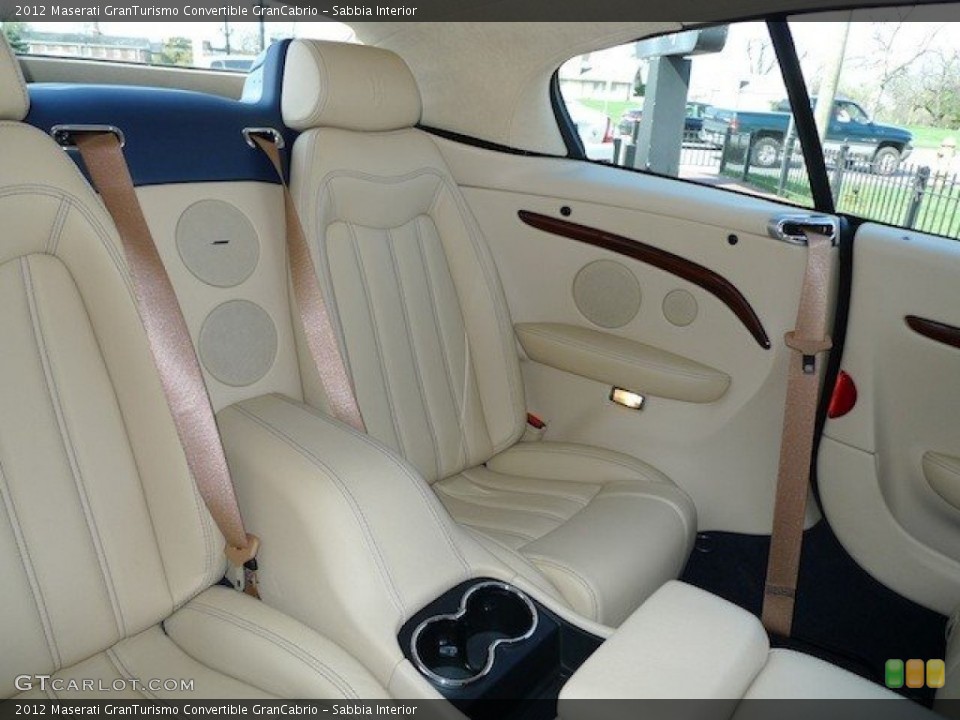 Sabbia Interior Photo for the 2012 Maserati GranTurismo Convertible GranCabrio #62856042