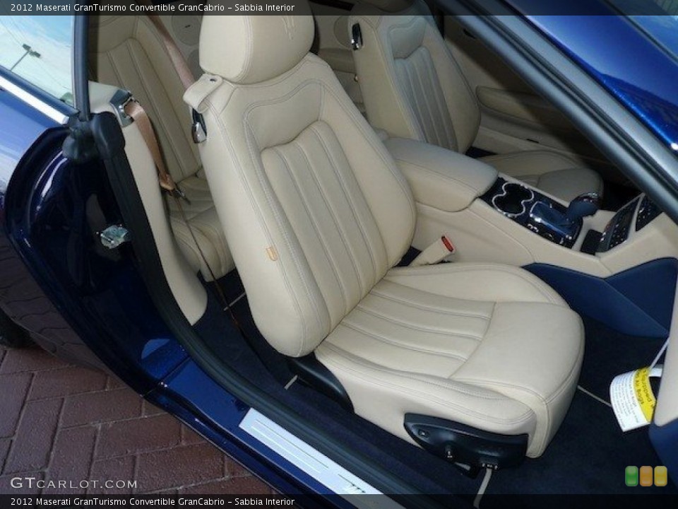 Sabbia Interior Photo for the 2012 Maserati GranTurismo Convertible GranCabrio #62856088