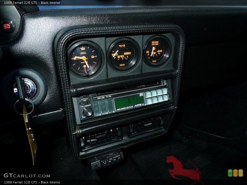 Black Interior Gauges for the 1988 Ferrari 328 GTS #62856271
