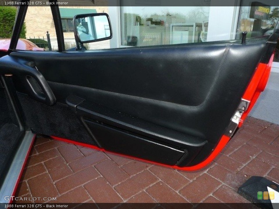Black Interior Door Panel for the 1988 Ferrari 328 GTS #62856289