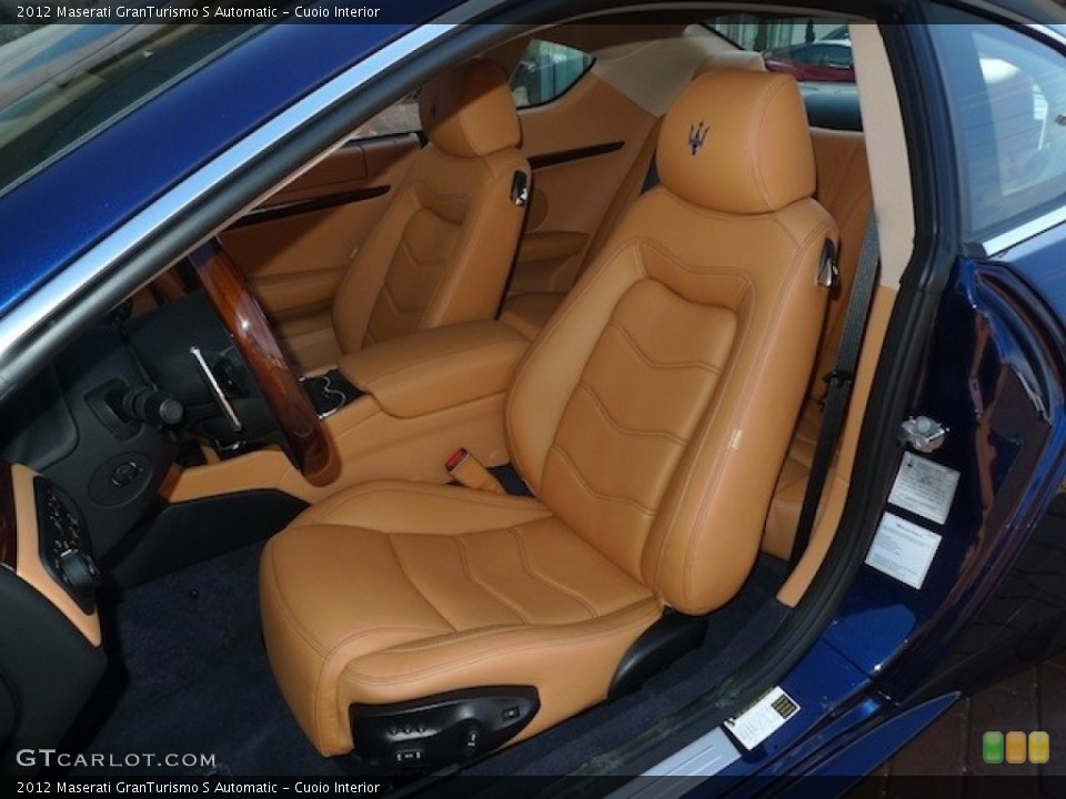 Cuoio Interior Front Seat for the 2012 Maserati GranTurismo S Automatic #62856458