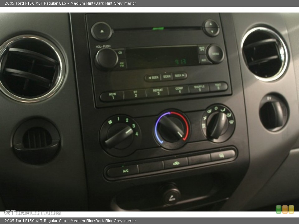 Medium Flint/Dark Flint Grey Interior Audio System for the 2005 Ford F150 XLT Regular Cab #62862287
