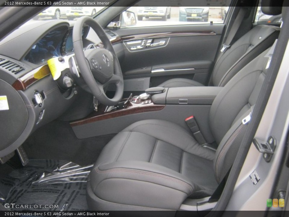 AMG Black Interior Photo for the 2012 Mercedes-Benz S 63 AMG Sedan #62862677