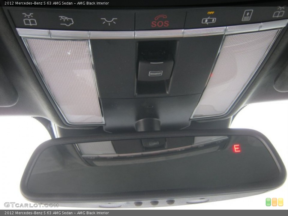 AMG Black Interior Controls for the 2012 Mercedes-Benz S 63 AMG Sedan #62862703