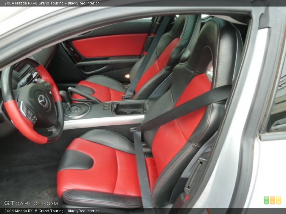 Black/Red Interior Photo for the 2004 Mazda RX-8 Grand Touring #62866583