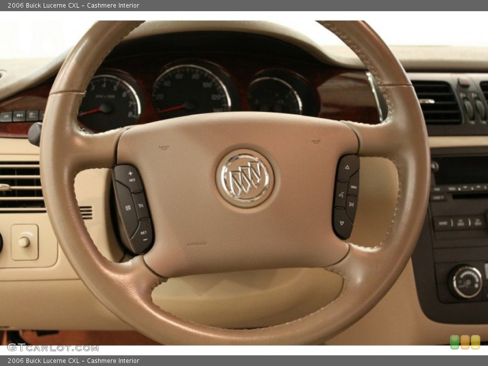Cashmere Interior Steering Wheel for the 2006 Buick Lucerne CXL #62866934