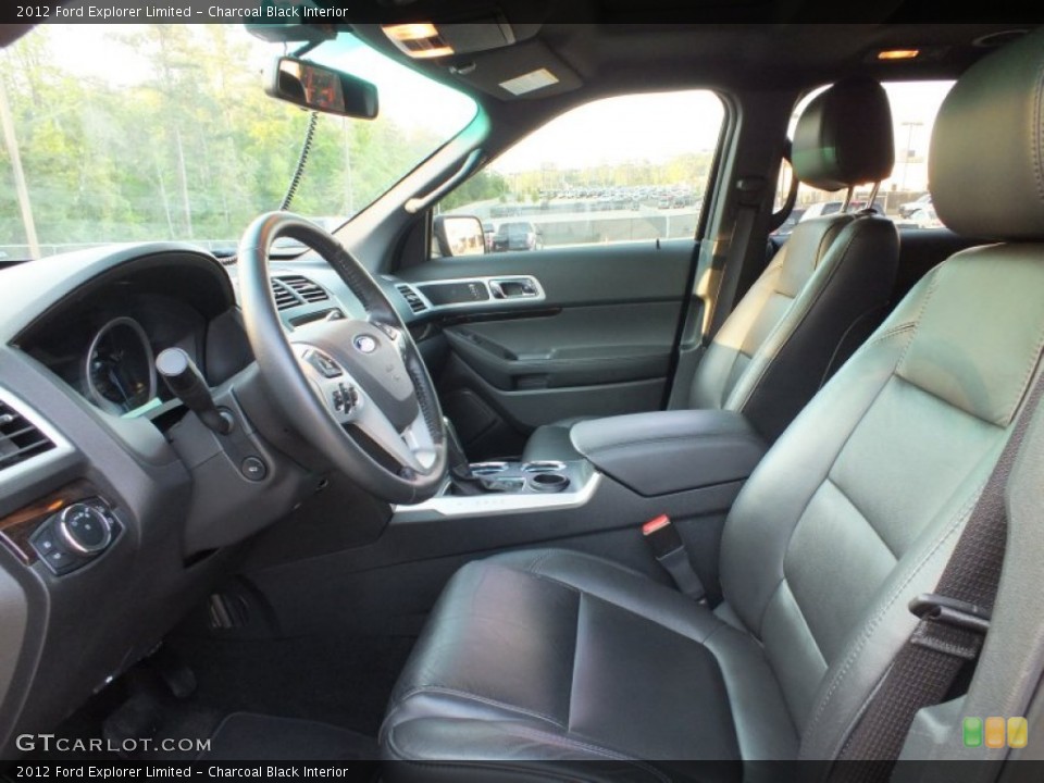 Charcoal Black Interior Photo for the 2012 Ford Explorer Limited #62867420