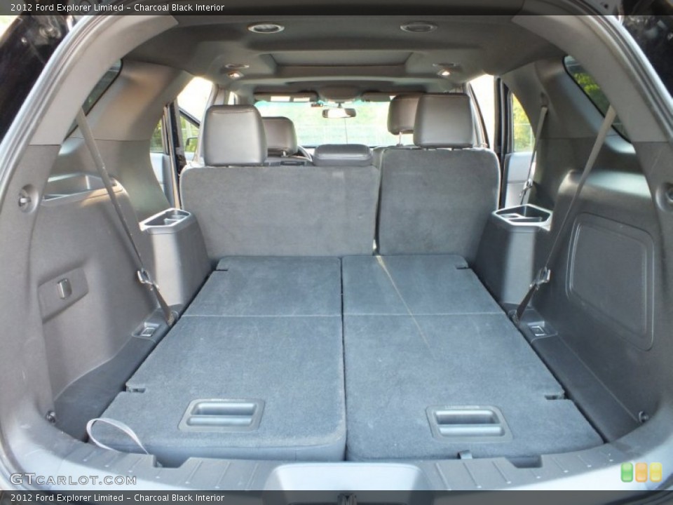 Charcoal Black Interior Trunk for the 2012 Ford Explorer Limited #62867517