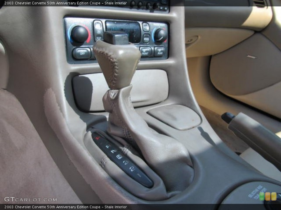 Shale Interior Transmission for the 2003 Chevrolet Corvette 50th Anniversary Edition Coupe #62873591